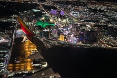 Flight over Las Vegas